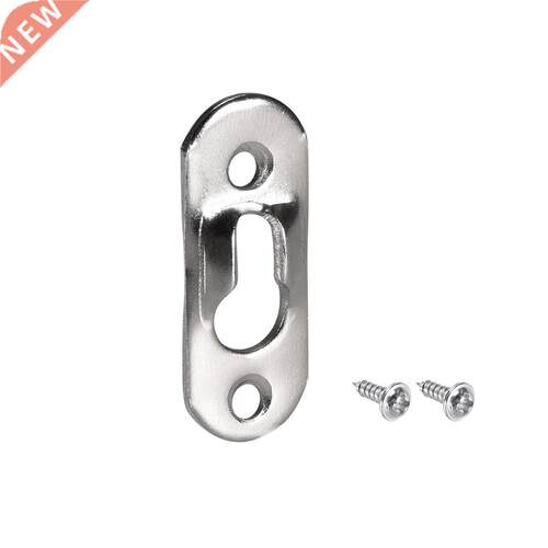 Keyhole Hanging Plate, 7mm x 14mm Single Hole Hook with Scr