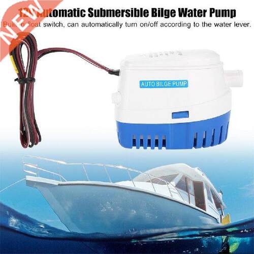 DC12V Automatic Submersible Bilge Water Pump with Float
