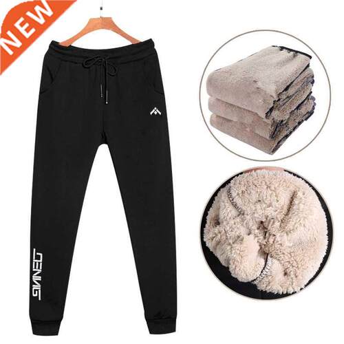 Men's Super Wnter Warm Pants Outsde Fleece Joggers Th