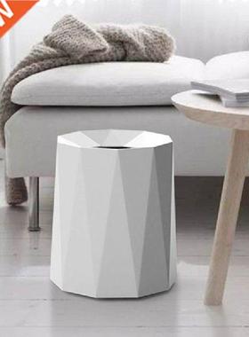 Bathroom Trash Can Dustbin Paper Basket Bin Garbage Cube