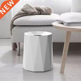 Bathroom Trash Can Dustbin Paper Basket Bin Garbage Cube