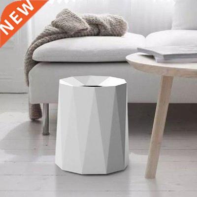 Bathroom Trash Can Dustbin Paper Basket Bin Garbage Cube