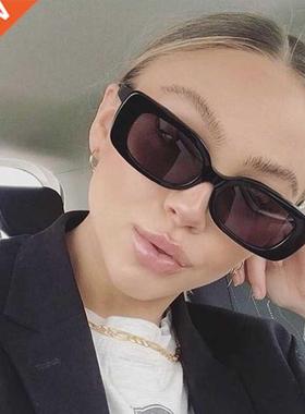 2021 Square Sunglasses Women Luxury Brand Travel Small Recta