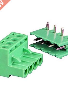 9Pairs 4Pole 5.08mm Plug Type Pitch PCB Mount Screw Terminal