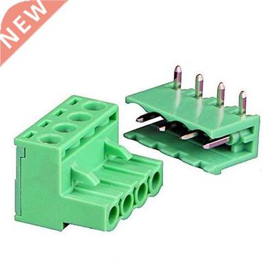 9Pairs 4Pole 5.08mm Plug Type Pitch PCB Mount Screw Terminal