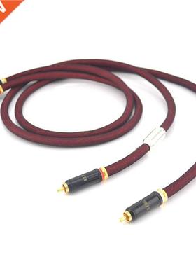 GT.2 OCC Pure Copper Audio RCA Interconnect Cable with Gold