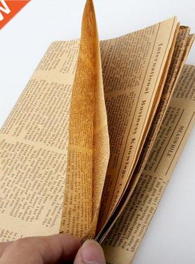 Wrapping Paper Vintage Newspaper Gift Wrap Artware Packing P