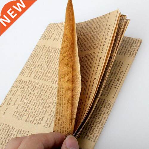 Wrapping Paper Vintage Newspaper Gift Wrap Artware Packing P