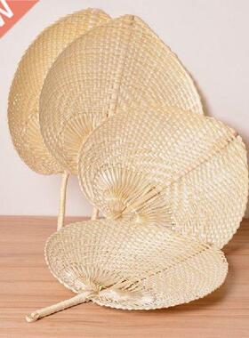 Summer Cooling Fan Pure Natural Handmade Heart aped