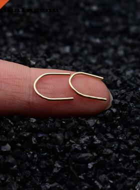 Silver Earrings Vintage Gold Filled Jewelry Handmade Min