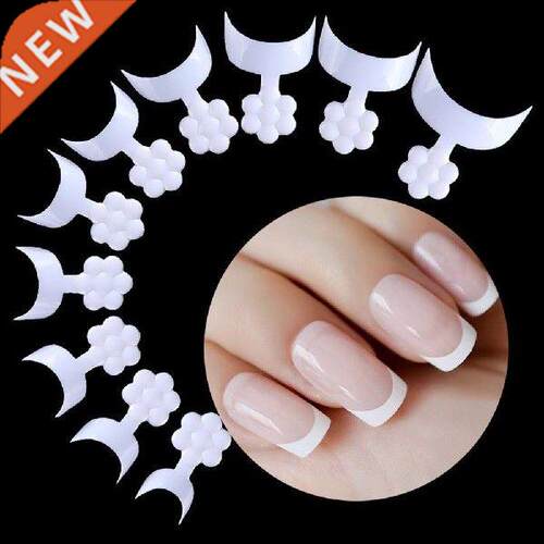 500Pcs/Box Nail Crescent Tip Precise Edge French Style ABS