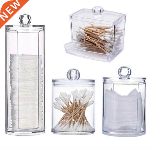 Cotton Swabs Jewelry Storage Box High Transparent Cleansing