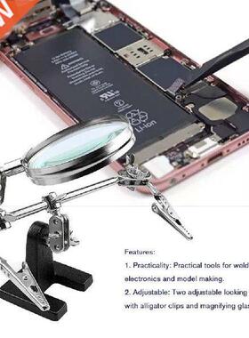 Helping Third Hand Tool Soldering Stand With 5X Welding