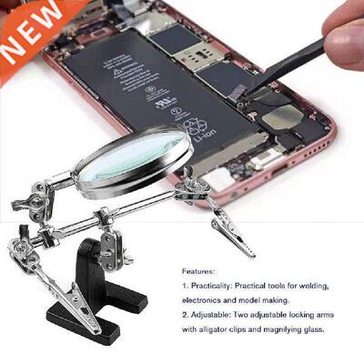 Helping Third Hand Tool Soldering Stand With 5X Welding