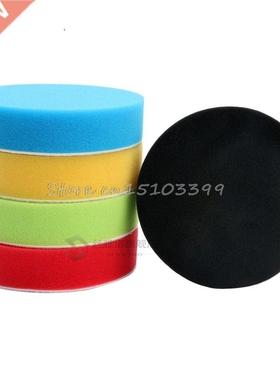 5Pcs/set 5 inch Flat Sponge Buffing Pad Polishing Pad Kit C