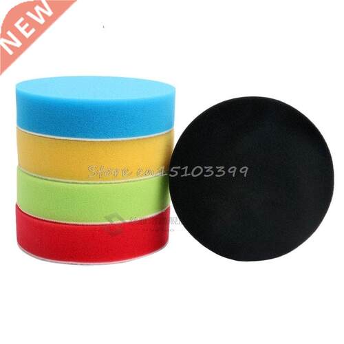5Pcs/set 5 inch Flat Sponge Buffing Pad Polishing Pad Kit C