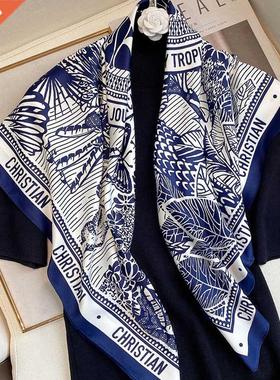 2022 Silk Scrf 90x90cm Luxury BrndDesigner Hir Print Hed