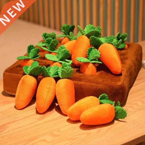 35*35cm Dog Carrot Plush Toy Pull Radish Plush Toy