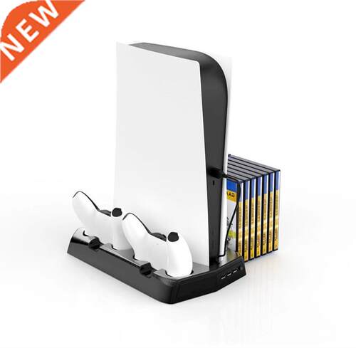 PS5 DE/UHD host multi function charging cooling fan base +