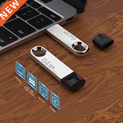 USB Flash Drive 128GB Metal Pendrive USB 3.0 Memory Stick