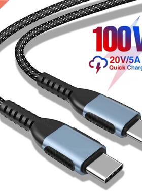 100W USB C To USB Type C Cble USBC PD Fst Chrging Chrger