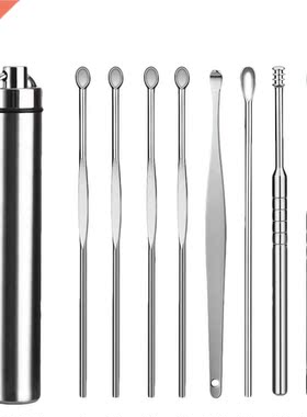 7pcs/set Ear Cleaner Wax Removal Tool Earpick Sticks Earwax