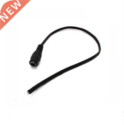 10PCS 30cm 5.5*2.5mm flat type Female 12v dc power cable for