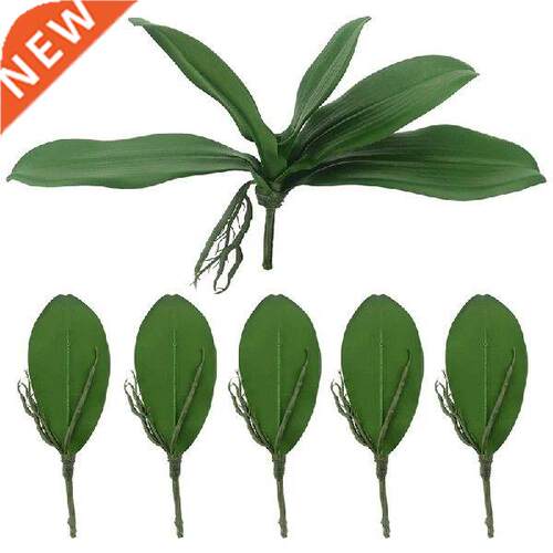 Artificial Green Phalaenopsis Simulation Moth Orchid Leaf