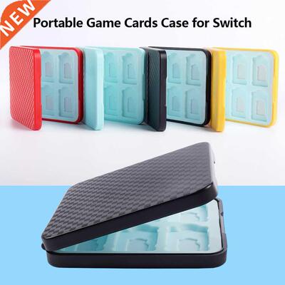12-Compartment Game Card Box Portable Game Card Box Storage