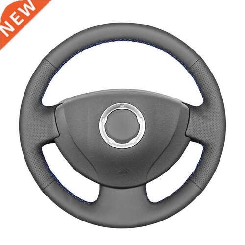 Black PU Artificial Leather Car Steering Wheel ver for Renau