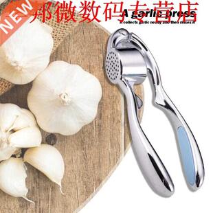 Practical Haneld Manual Garlic Press Mincer Durable Zinc A