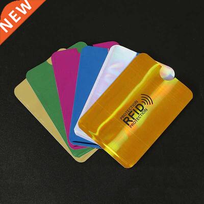 7Pcs Anti Rfid Wallet Blocking Reader Lock Bank Card Holder