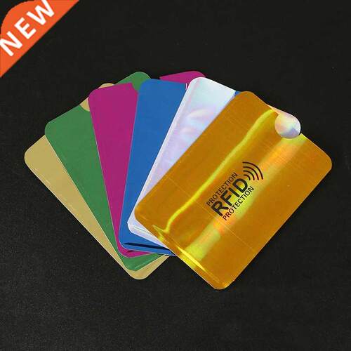 7Pcs Anti Rfid Wallet Blocking Reader Lock Bank Card Holder