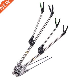 Adjustable Fiing Rod Bracket for Two Rods Holder Rack Pole