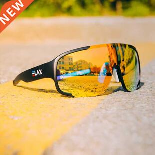 ELAX-Gas de sol para homre, nuevas lentes de ciclismo al
