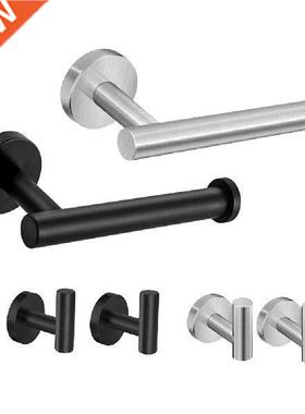 3Pcs/set Stainless Steel Bathroom Accessories Set Wall