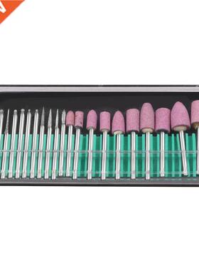 20pcs Rust Removing Jade Carving Grinding Needles Flint Ston