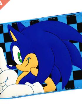 Sonic Wllet Men's Short Purse Cool Design Wllets With Coin