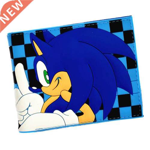 Sonic Wllet Men's Short Purse Cool Design Wllets With Coin