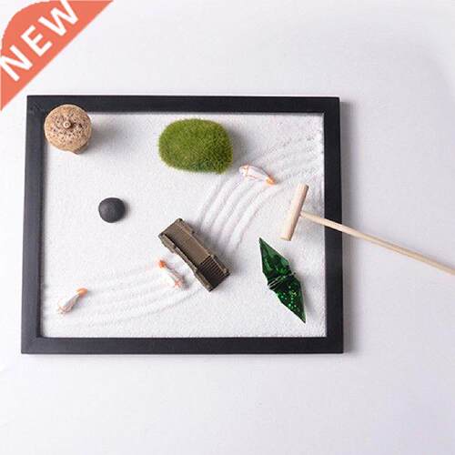 Sand Tray Wooden Tray Figurine Living Room Decoration New