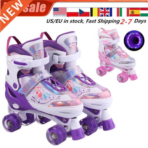 Adjustable roller skate for kids girls with Full Light Up LE