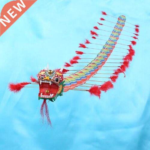 Chinese Traditional Dragon Kite Flying Plastic Foldable