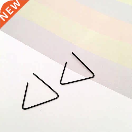 New minimalist open Triangle Earrings