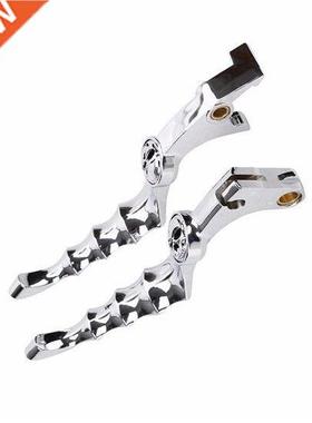 Chrome Skull Zombe Brake Clutch Levers For Honda Shadow VT