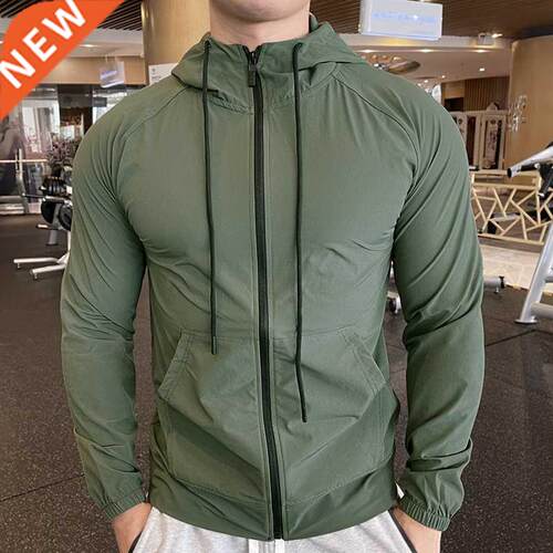 Autumn winter Men Quick Dry Hiking running Jackets Hoodies f
