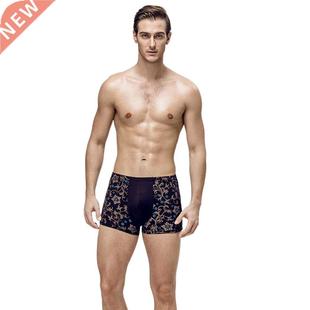 New mens underwear boxers men loose boxershort panties man b