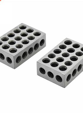 Machine Tool 2Pcs Matched Ultra Precision 1-2-3 Blocks 23 Ho