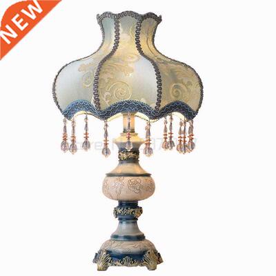 European Table Lamp Creative Warm Light justable Bedroom