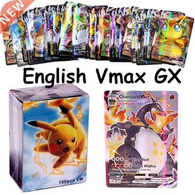New Pokemon Card Featuring 100VMAX Gold Silver Trading Engli