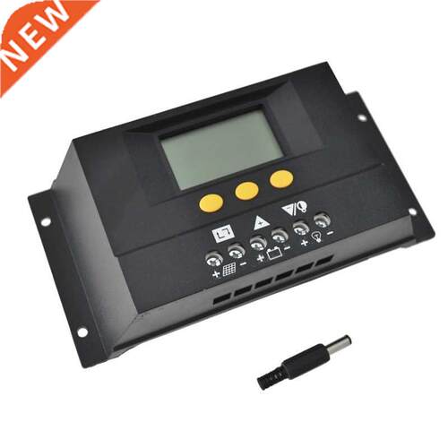 30A 12V/24V Intelligent LCD PWM Charge Controller Battery Re